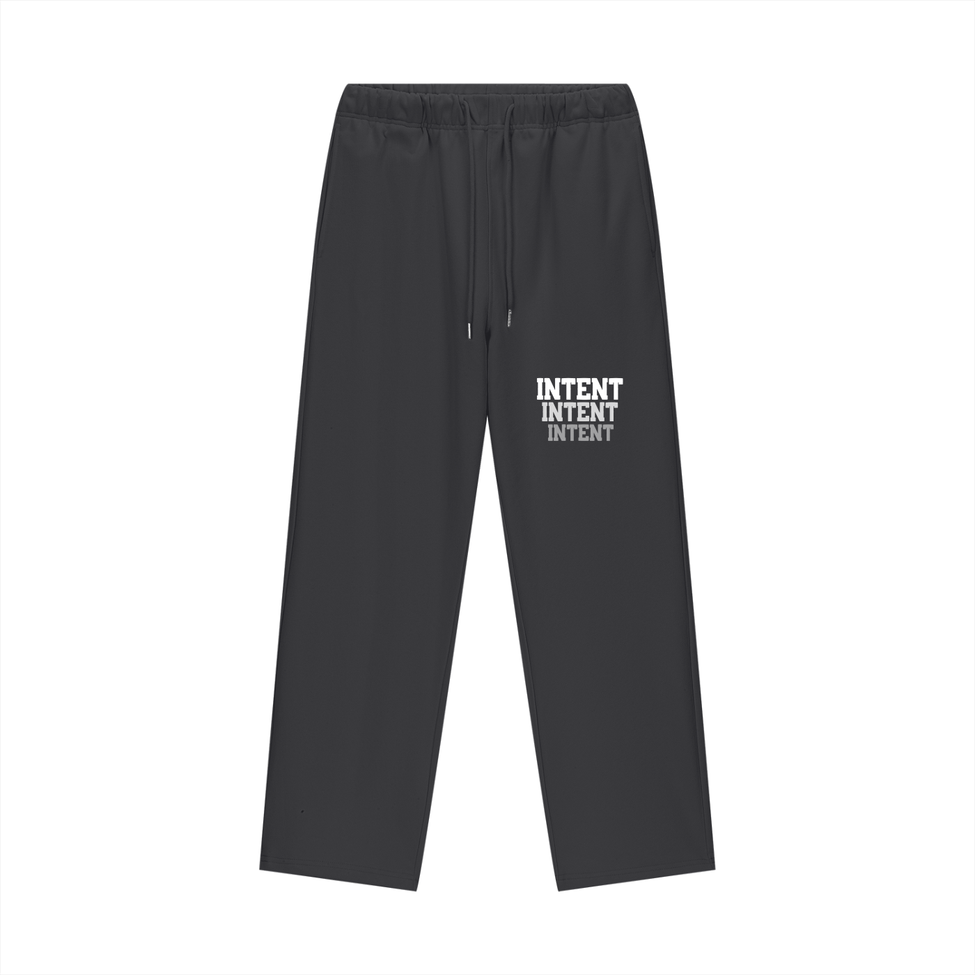 INTENT Sweat pants — Heavyweight Fleece Straight Leg Pants